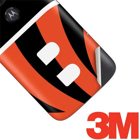 NFL Cincinnati Bengals Large Logo Moto E5 Play Skin
